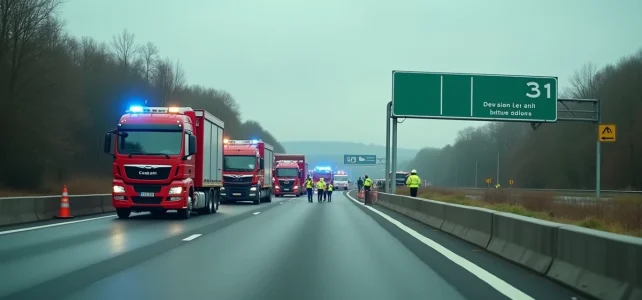 Accident sur l’A31 : perturbations majeures et intervention rapide des secours aujourd’hui Accident sur l’A31 : perturbations majeures et intervention rapide des secours aujourd’hui
