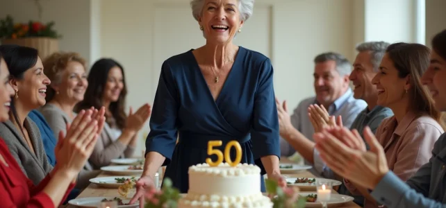 Combien offrir pour un anniversaire de 50 ans : conseils et idées de montants